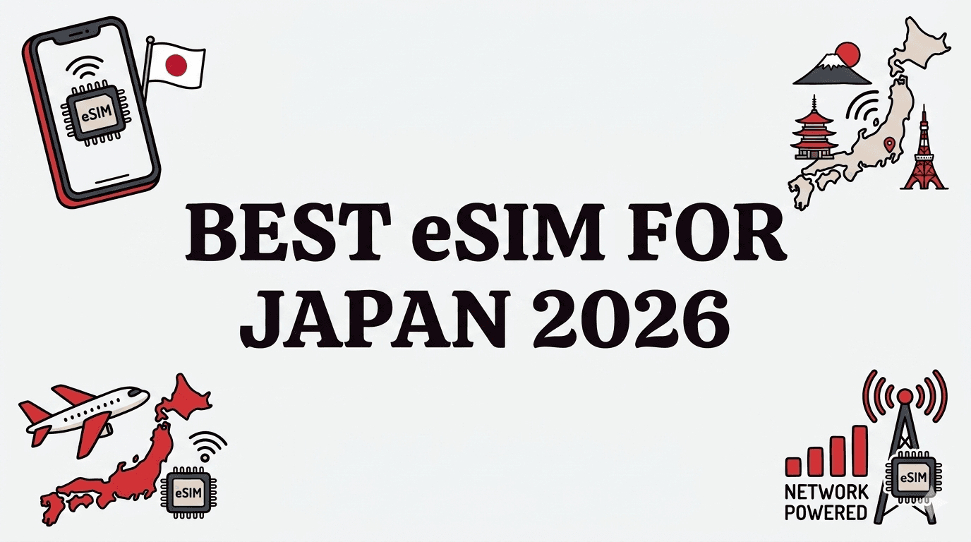 Best eSIM for Japan 2026: Stay Connected from Tokyo to Hokkaido