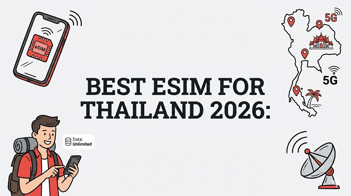 Best eSIM for Thailand 2026: Stay Connected From Day One