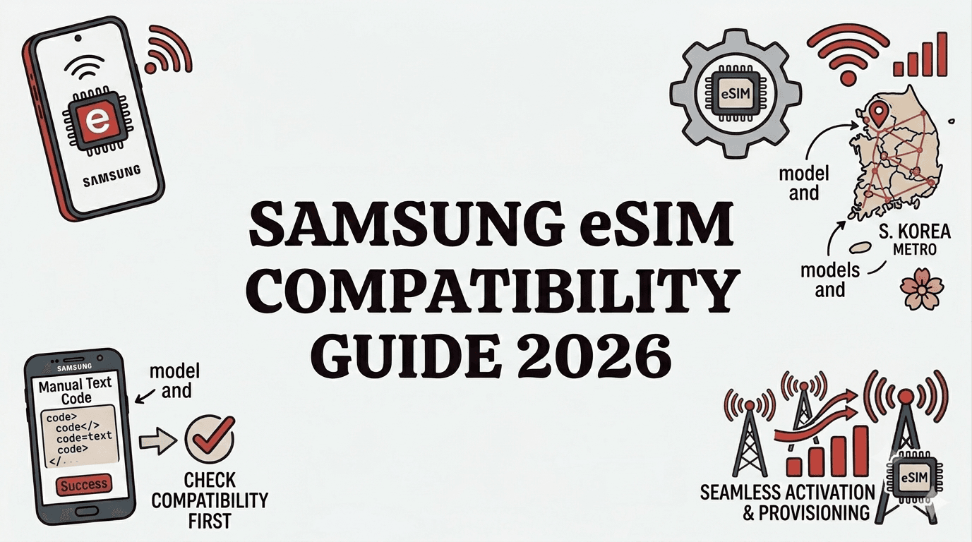 Samsung eSIM Compatibility Guide 2026: Which Galaxy Phones Support eSIM