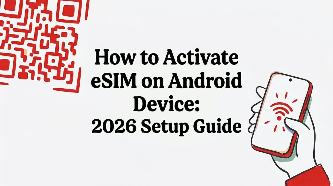How to Activate eSIM on Android Device: 2026 Setup Guide
